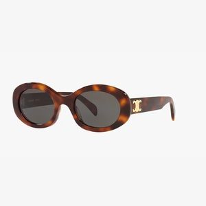 CELINE Triomphe Oval Sunglasses